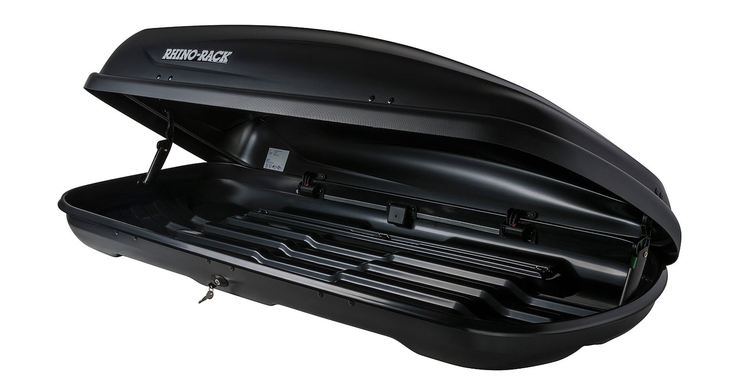 MASTERFIT ROOF BOX 370L (BLACK) - RMFT370A