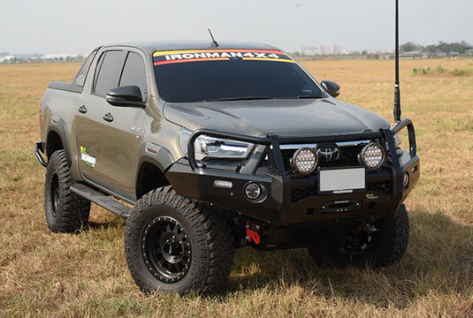 COMMERCIAL DELUXE BULL BAR TO SUIT TOYOTA HILUX MY20+ BBCD076